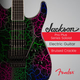 Jackson Pro Plus Series Soloist SL2 Electric Guitar (Bruised Crackle)