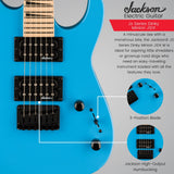 Jackson JS Series Dinky Minion JS1X Electric Guitar (Infinity Blue)