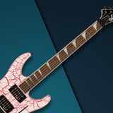 Jackson X Series Soloist SLX DX Crackle Electric Guitar (Bloodshot Crackle)