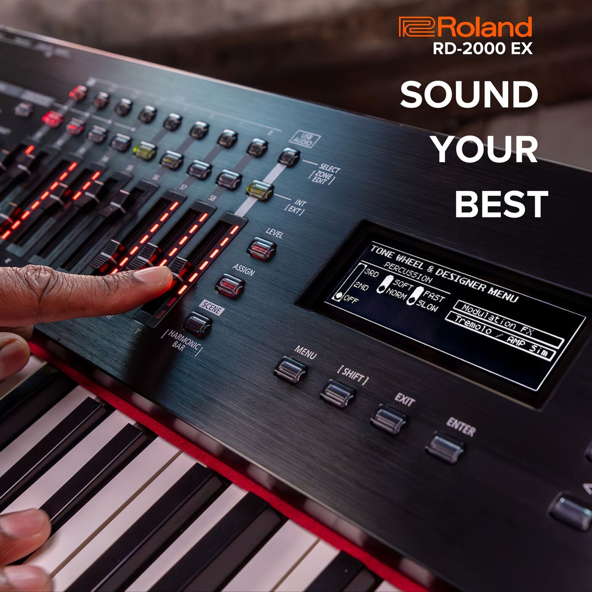 Roland RD-2000EX Premium 88-Key Digital Stage Piano (Open Box)