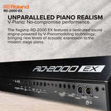 Roland RD-2000EX Premium 88-Key Digital Stage Piano (Open Box)