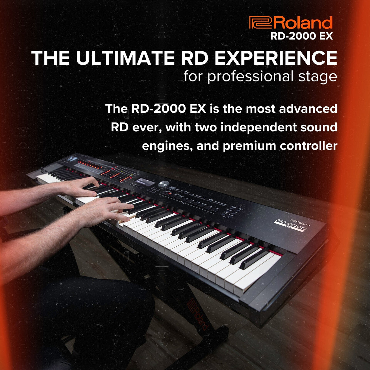 Roland RD-2000EX Premium 88-Key Digital Stage Piano (Open Box)