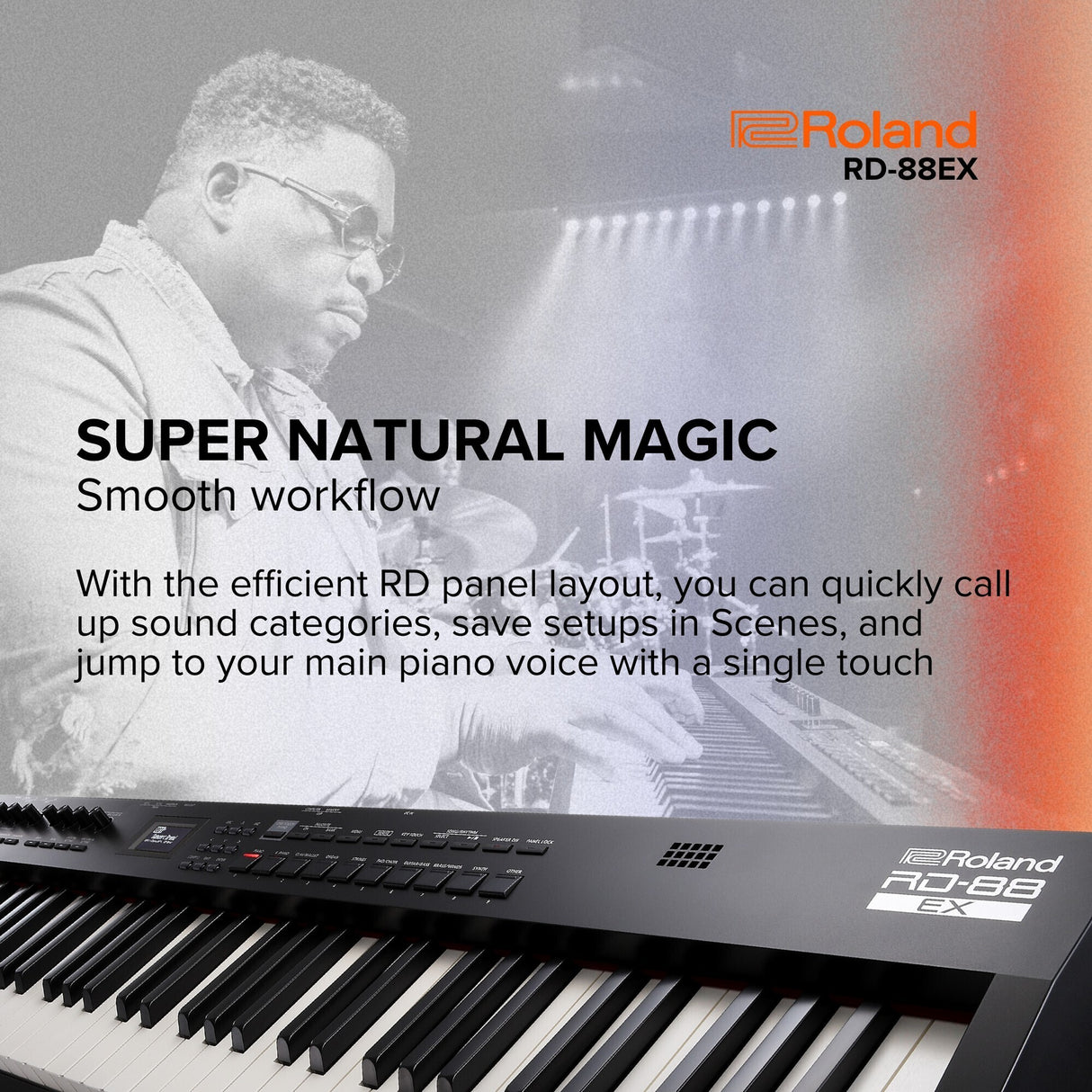 Roland RD-88EX 88-Key Professional Digital Stage Piano