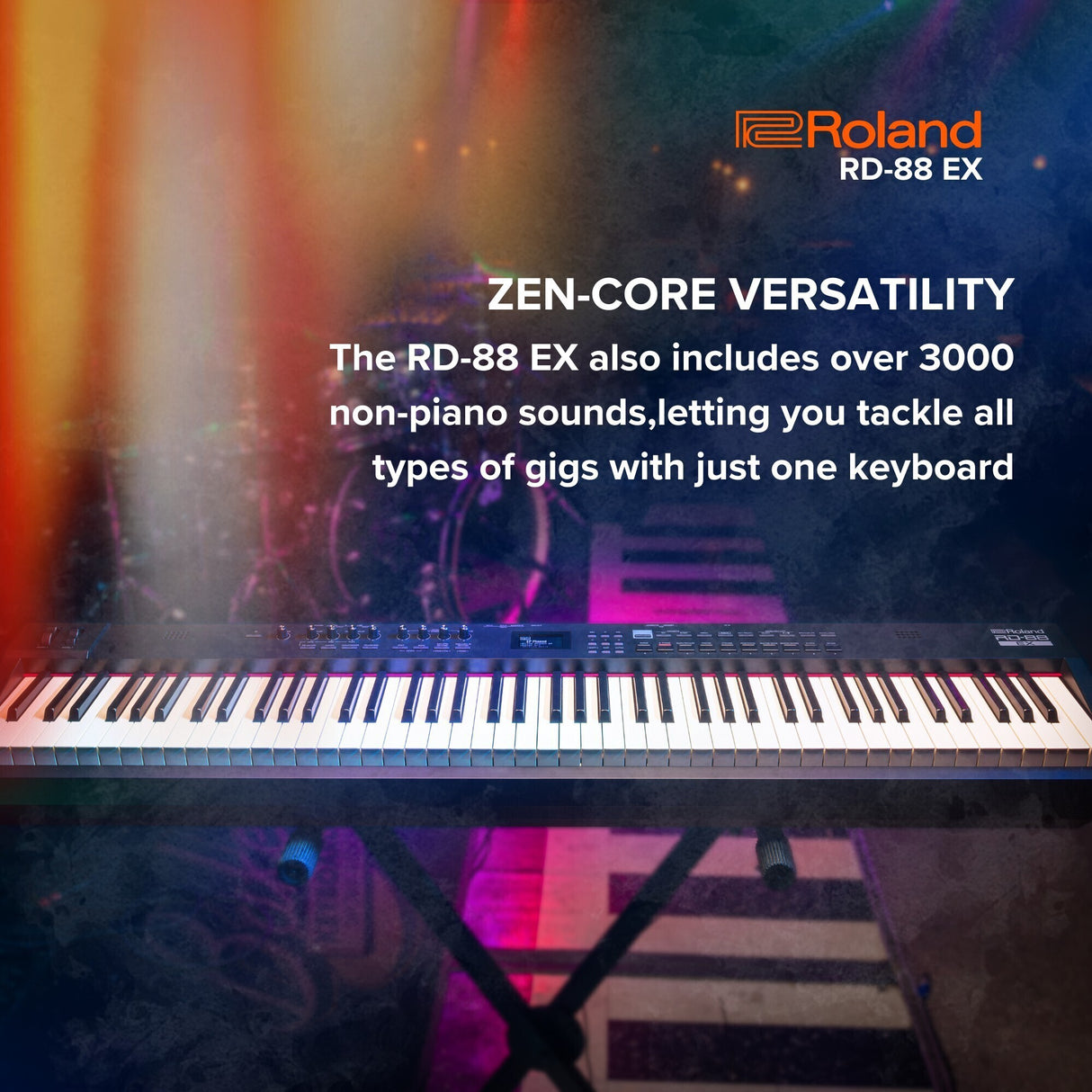Roland RD-88EX 88-Key Professional Digital Stage Piano
