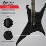 Jackson Pro Plus XT Warrior WR HT6 Baritone Electric Guitar (Black) with Case