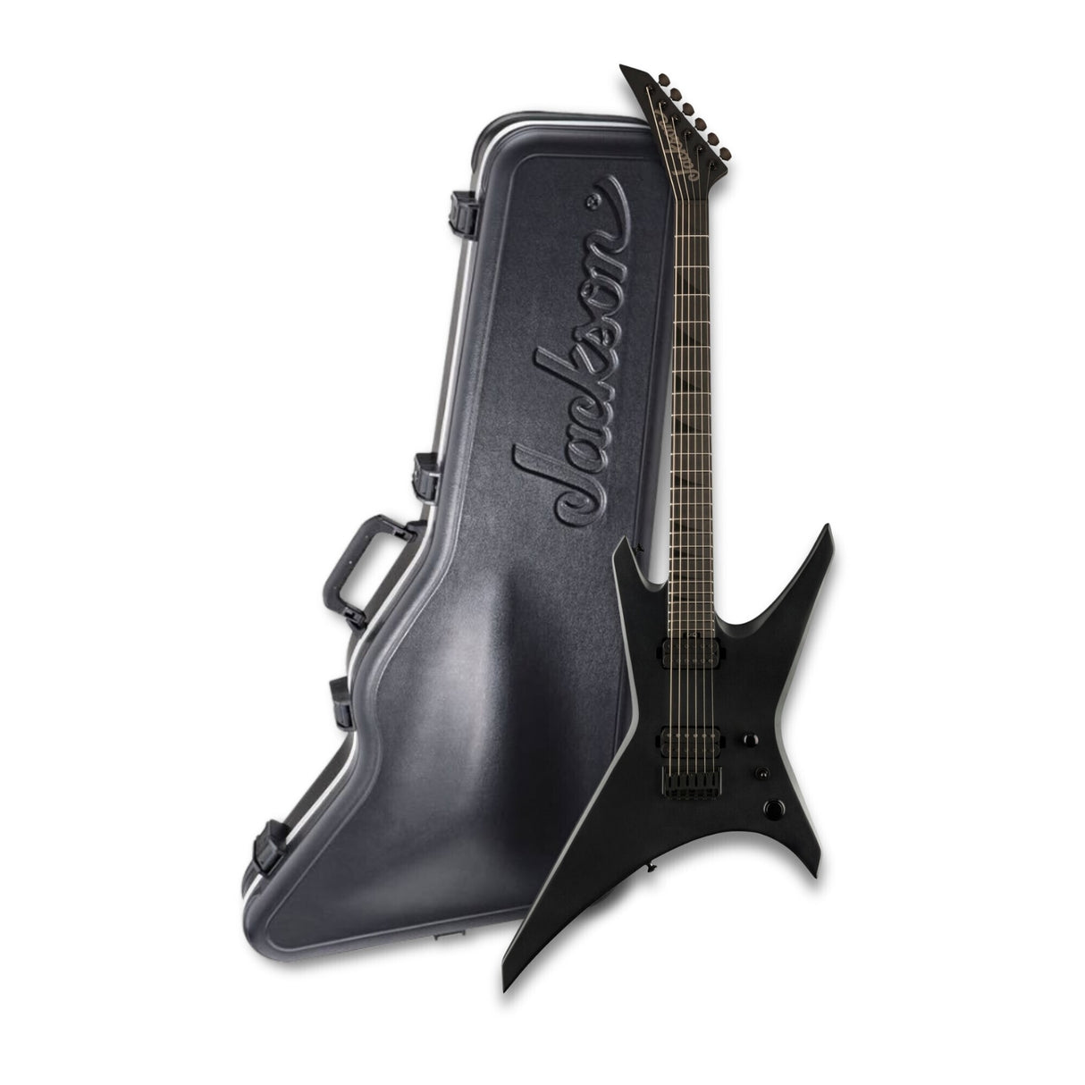 Jackson Pro Plus XT Warrior WR HT6 Baritone Electric Guitar (Black) with Case