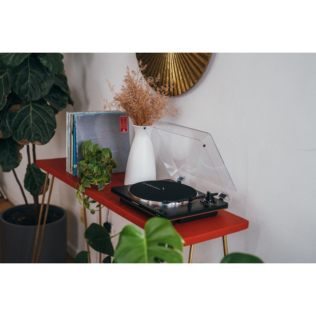 Audio-Technica AT-LP70X-BG Fully Automatic Belt-Drive Turntable (Black/Bronze)