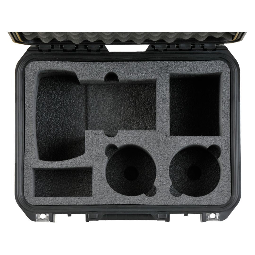SKB 3i-13096SLR1 iSeries for (1) DSLR w/attached lens, additional Lens pockets, Accessories