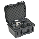 SKB 3i-13096SLR1 iSeries for (1) DSLR w/attached lens, additional Lens pockets, Accessories