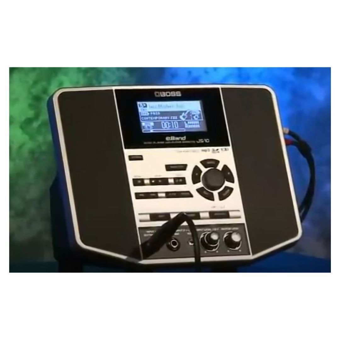 Boss eBand JS-10 Audio Player with Guitar Effects - Black/Silver