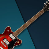Gretsch G2655 Streamliner Center Block Jr. Electric Guitar (Burst) with Case