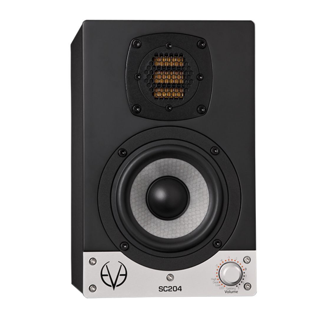 EVE Audio SC204 2-Way 4 in. + AMT 100W Active Monitor for Desktop and Nearfield
