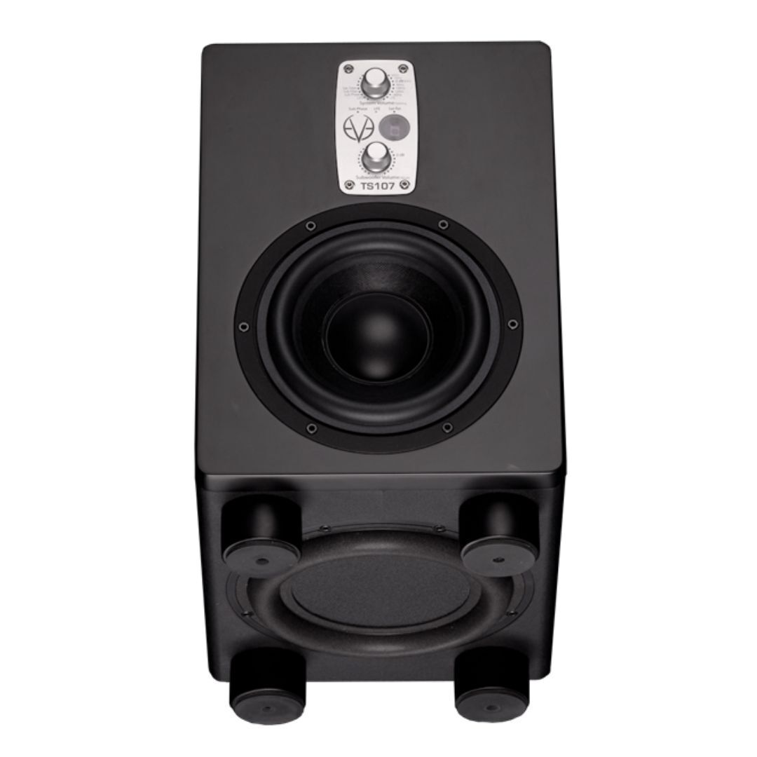 (D) EVE Audio TS107 7 in. 100W Active Subwoofer with Passive Radiator (Open Box)