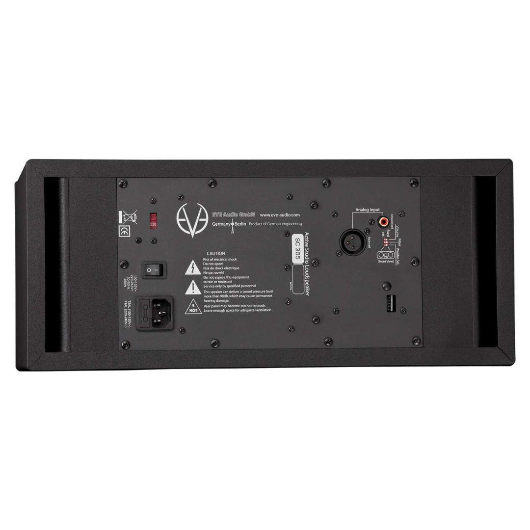 EVE Audio SC305 Active 3-Way Nearfield Studio Monitor with 5-Inch Woofer