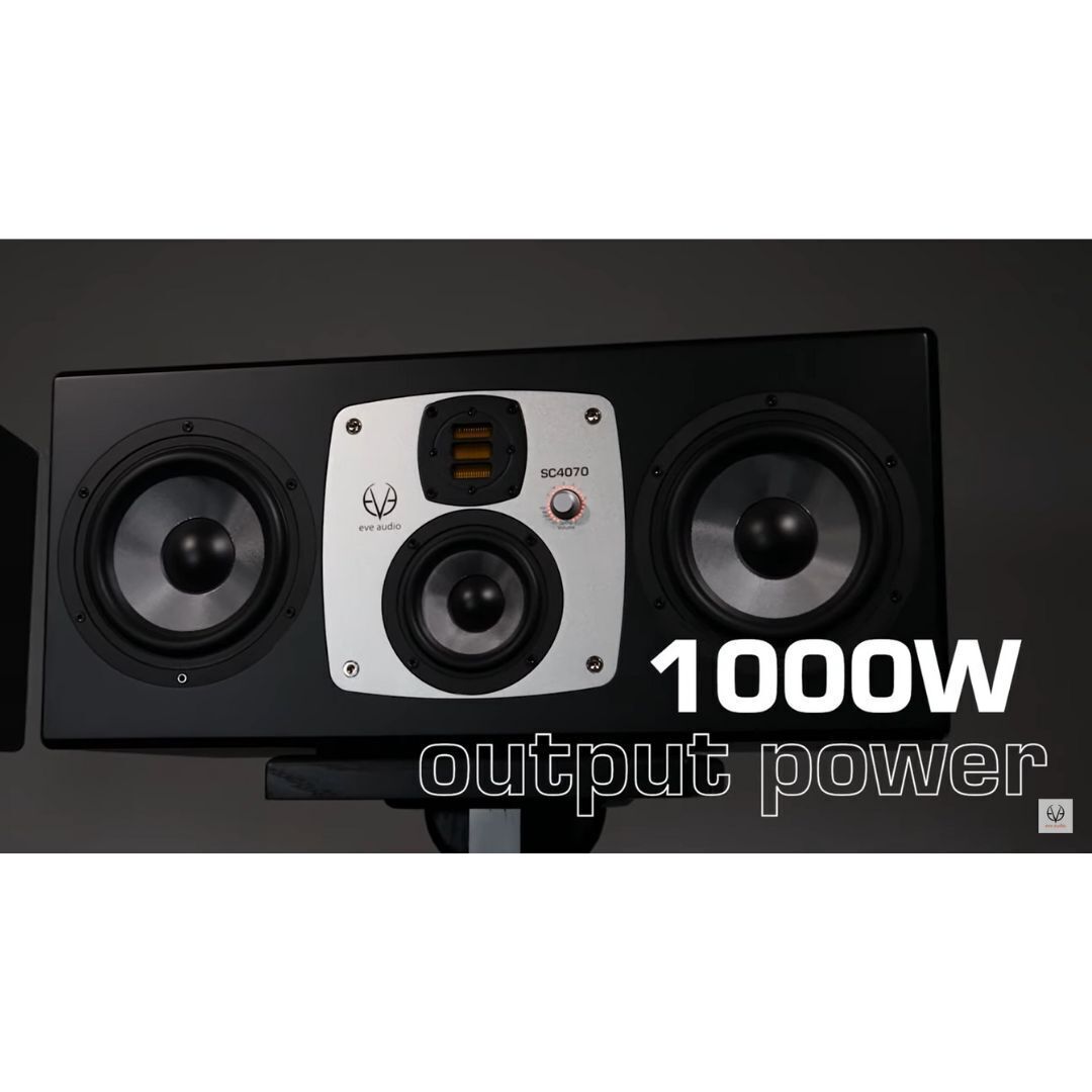 EVE Audio SC4070 Active 4-Way Main Studio Monitor with 6.5-Inch Woofer