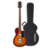 Gretsch Streamliner Jet Club Single-Cut 4-String Bass Guitar (Burst) with Case