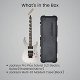 Jackson Pro Plus Series Soloist SL2 Electric Guitar (Shattered Mirror) with Case