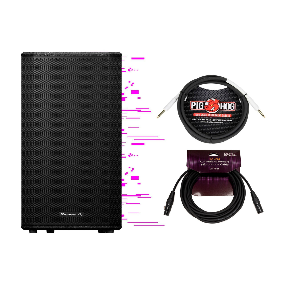Pioneer DJ XPRS122 12 in. Active 2-Way Loudspeaker with Microphone Cable