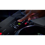 Pioneer DJ DDJ-FLX10 4-Deck/4-Channel DJ Controller with Case and Cables Bundle