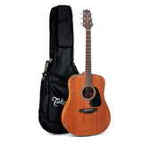 Takamine GD11M Dreadnought Acoustic Guitar, Natural Satin Finish with Gigbag