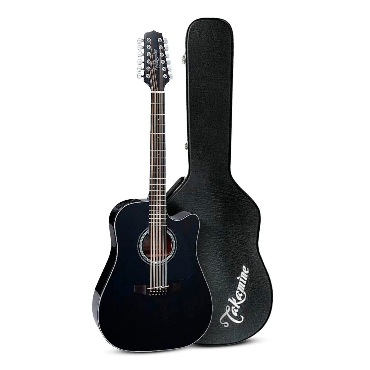 Takamine G Series GD30CE-12 12-String Acoustic-Electric Guitar with Case