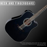 Takamine G Series GD30CE-12 12-String Acoustic-Electric Guitar with Case