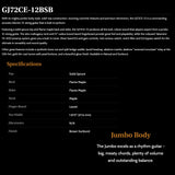 Takamine GJ72CE-12 G Series 12-String Acoustic-Electric Guitar with Stand, Tuner