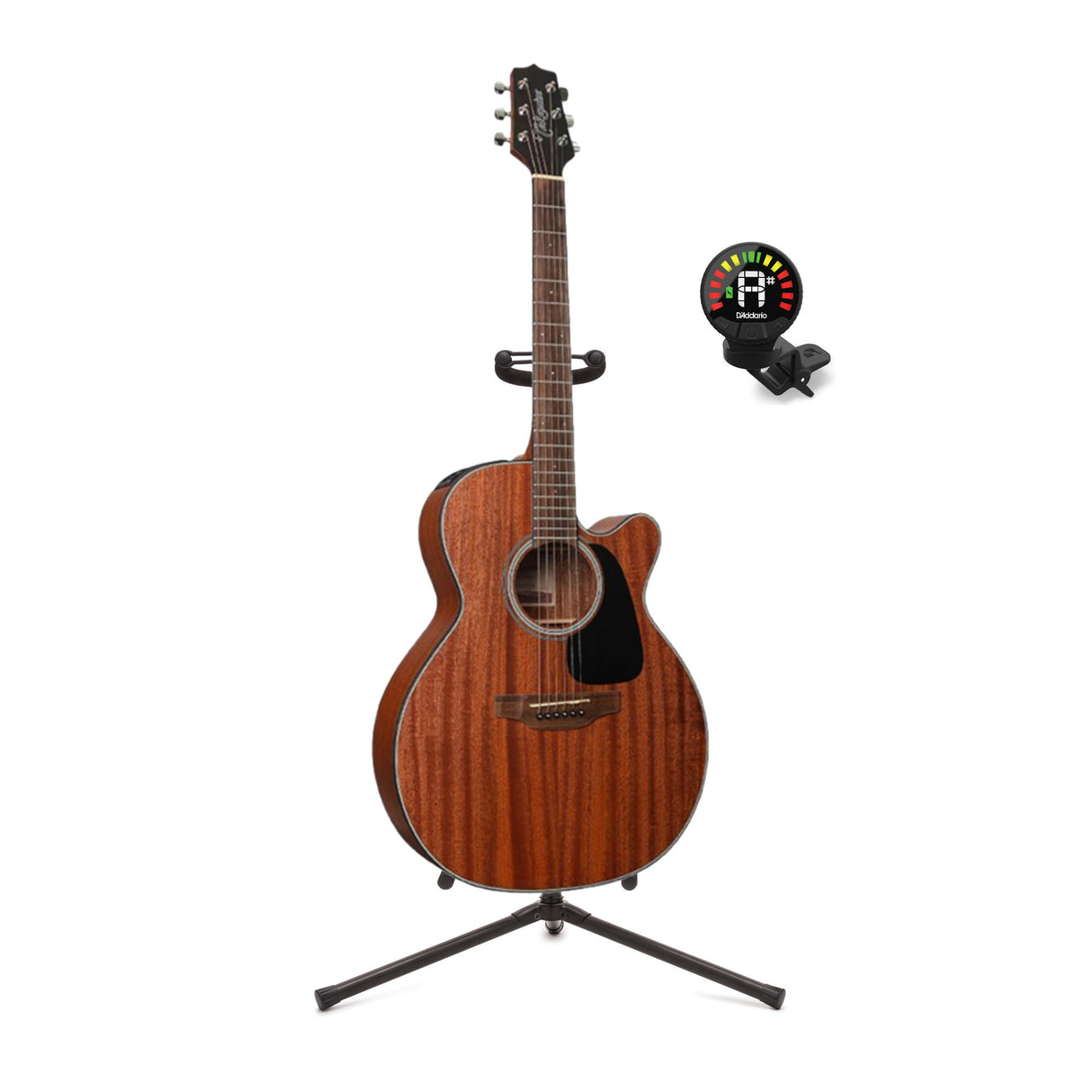 Takamine GN11MCE NEX Acoustic-Electric Natural with Stand, Tuner