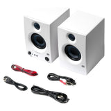 PreSonus Eris 3.5BT 3.5-inch Media Reference Monitors with Bluetooth (White)