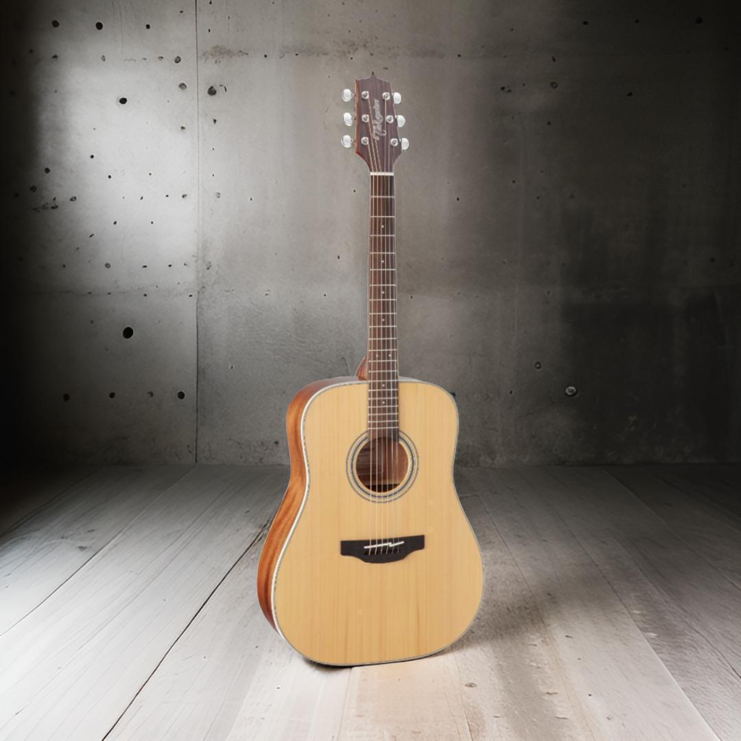 Takamine G Series GD20 Dreadnought Solid Top Acoustic Guitar Satin Natural