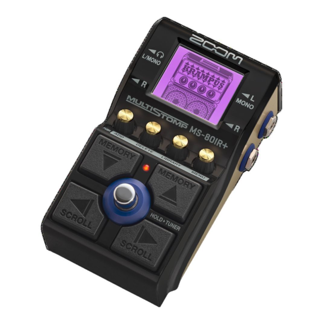 Zoom MS-80IR Plus MultiStomp Amp and Cabinet Modeler Guitar Effects Pedal