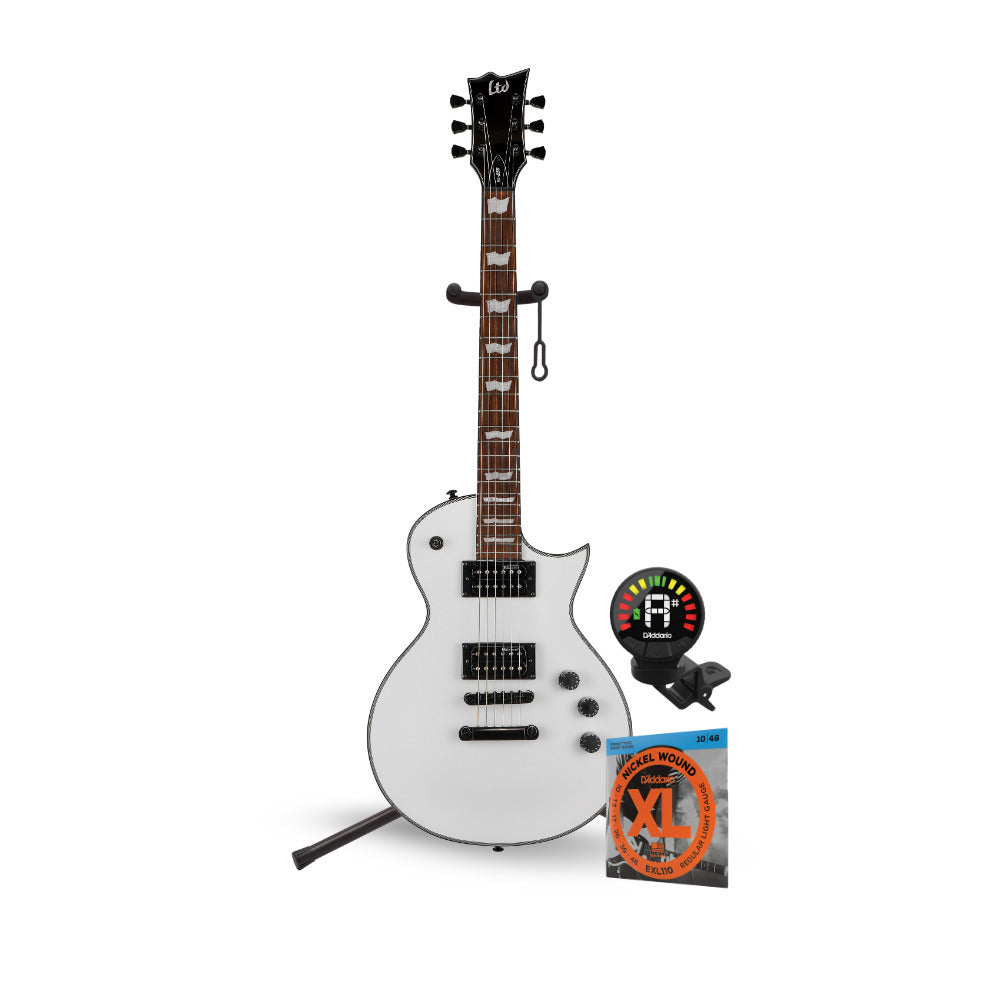 esp eclipse original white 2019 – chicago music... ESP LTD Eclipse EC-256 - Snow White with Stand, Strings and Tuner ...