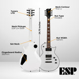ESP LTD Eclipse EC-256 - Snow White with Stand, Strings and Tuner