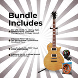 ESP LTD EC-256 - Vintage Natural with Stand, Strings and Tuner