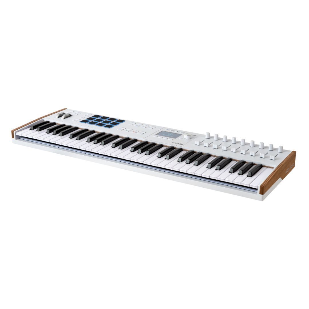 Arturia KeyLab Mk3 61 Keyboard Controller (White)