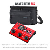 Boss  Ve-22 Vocal processor and Carry Bag Bundle
