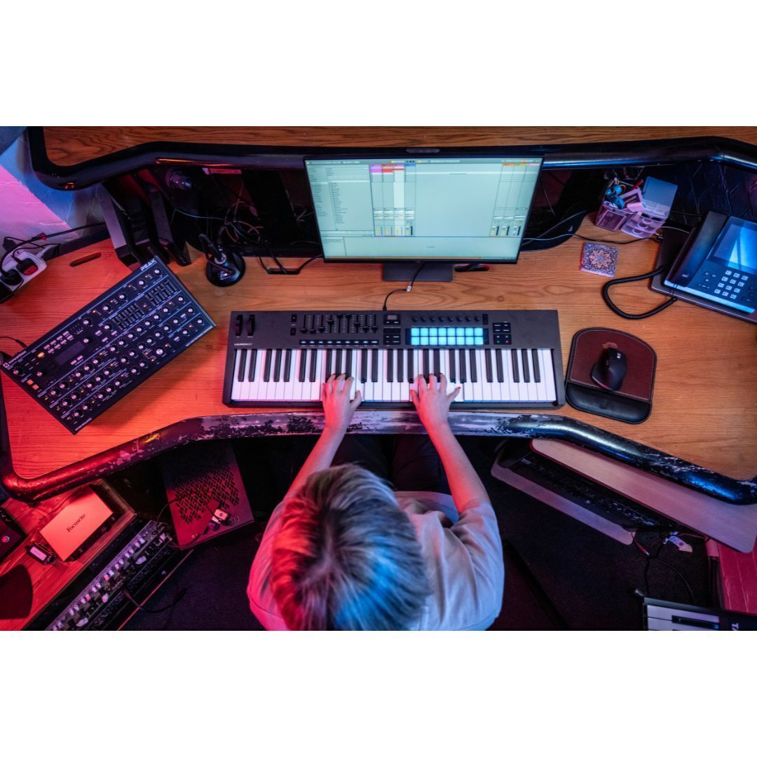 Novation Launchkey MK4 61-Key USB MIDI Ableton Keyboard Controller
