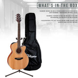 Takamine GN20CE-NS NEX Acoustic-Electric Guitar with Case and stand