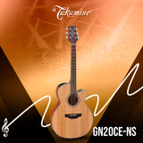 Takamine GN20CE-NS NEX Acoustic-Electric Guitar with Case and stand