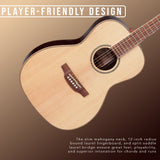 Takamine GY93-NAT New Yorker Acoustic Guitar, Natural with Gig Bag