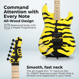 ESP LTD George Lynch GL-200MT - Tiger Stripe with Stand, Tuner and Strings