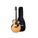 Takamine GN30CE-NAT Nex Cutaway Acoustic-Electric Guitar, Natural with Gig Bag
