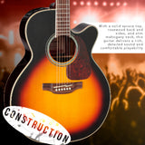 Takamine G Series GN71CE NEX Cutaway Acoustic-Electric Guitar with Gig Bag