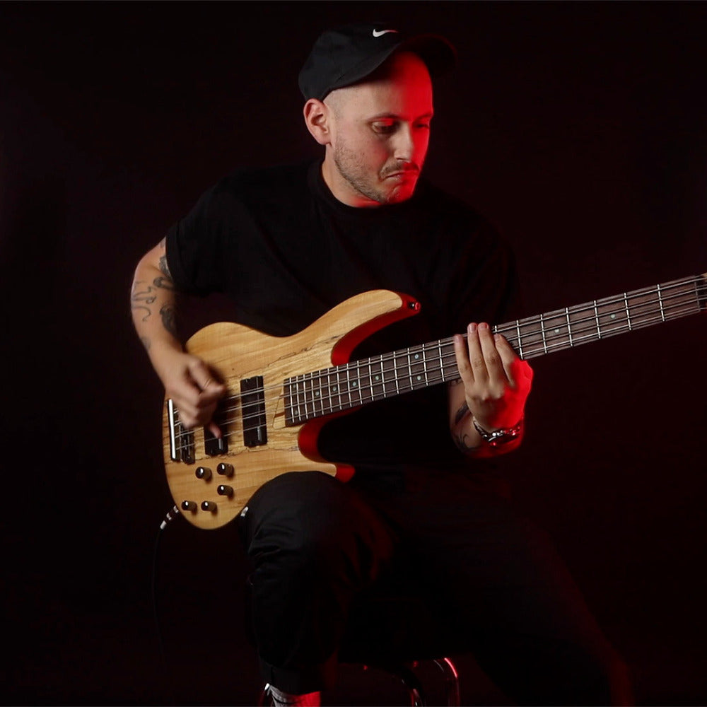 ESP LTD Kirk Hammett Signature KH-602 - Black with Stand, Tuner and Strings