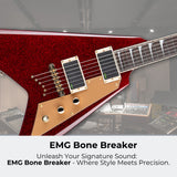 ESP LTD KH-V Kirk Hammett Signature Electric Guitar Red Sparkle with Accessories