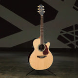 Takamine GN71CE-NAT Nex Cutaway Acoustic-Electric Guitar, Natural with Gig Bag