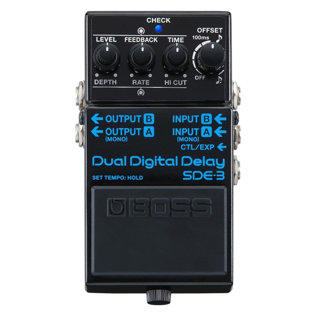 Boss SDE-3 Dual Digital Delay Guitar Effects Pedal