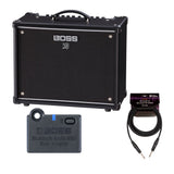 BOSS Katana Gen 3 50W 1x12-Inch Combo Guitar Amplifier Bundle