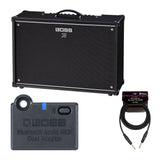 BOSS KTN-212-3 Katana Gen 3 100W 2x12 Inch Combo Guitar Amplifier Bundle