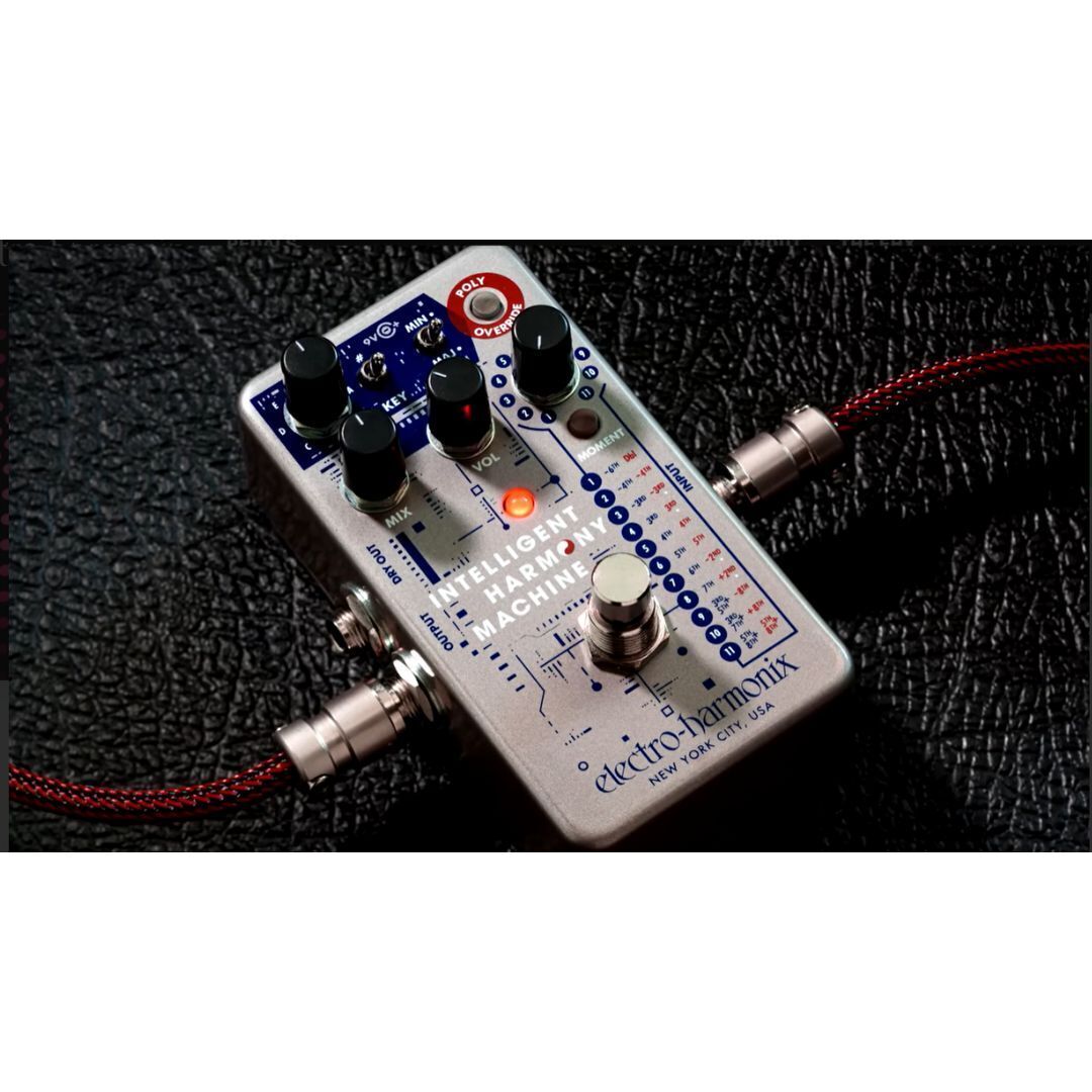 Electro-Harmonix Intelligent Harmony Machine Harmonizer and Pitch Shifter Pedal